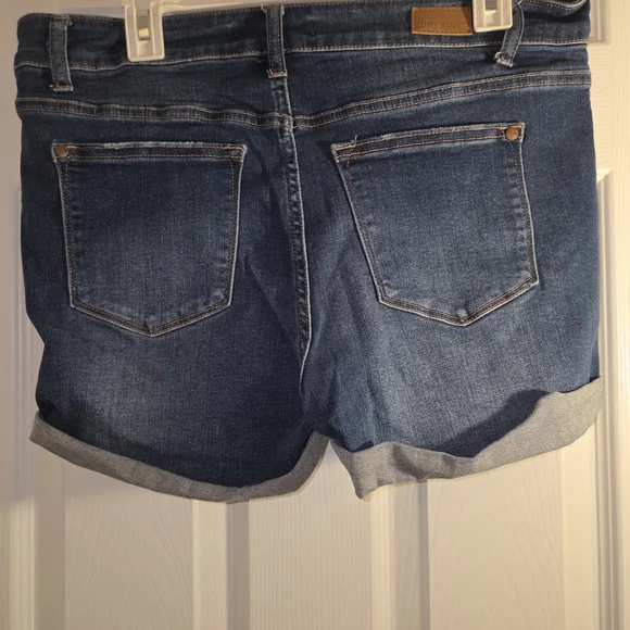 Judy Blues Denim Blue Women's Shorts XL - Picture 2 of 3
